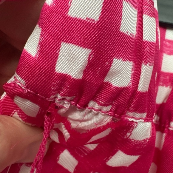 Ann Taylor Set Skirt Blouse Top Women’s Sz M 2 Pc Set Pink - Picture 4 of 5